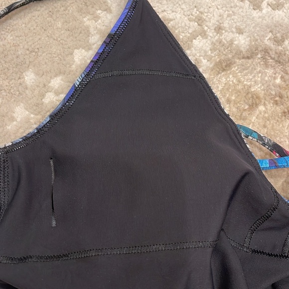 Lululemon Shoreline One Piece Swimsuit Size 4 Nocturnal Floral Multi Esca - Picture 7 of 9